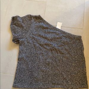 NWT Lilla P one shoulder shirt